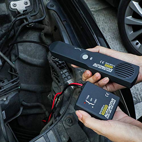 Shkalacar Automotive Electrical Open&Short Finder Circuit Tester Tone Generator Cable Wire Breaker Tracker Probe Car Diagnostic Tester Repair Tool Short Circuit Finder Car Wire Tracker