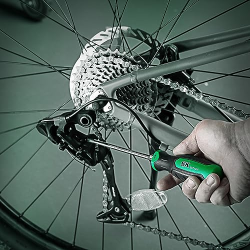 SK 5-Piece Phillips Screwdriver Set, Magnetic Screwdriver Set, S2 Steel, SureGrip Handle - style: Phillips