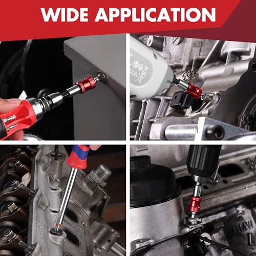 ARROW 59-Piece 1/4" Screwdriver Bit Set, S2 Steel Color-Coded Bits with Magnetic Bit Holder & Storage Case, Compatible with Power Drill, Screwdriver, and Mini Ratchet Wrench - style: 59 PCS Screwdriver Bit Set