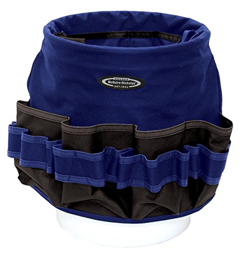 McGuire-Nicholas McGuire Nicholas 22054 Bucket Pro 54 Pocket Bucket Tool Organizer, Colors may vary - style: 54 Pockets