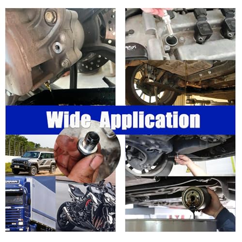 510PCS Crush Washer Oil Drain Plug,18 Sizes Aluminum Oil Drain Plug Gasket Assortment,Automotive Engine Crush Washers (M6 M8 M10 M12 M14 M16 M18 M20 M22 M24) - size: 510PCS 18 Sizes (M6-M24)
