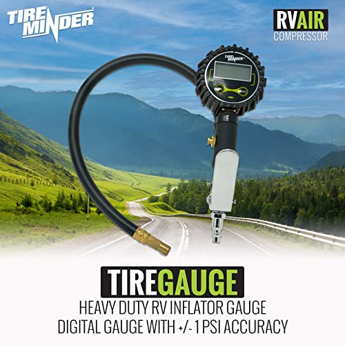 TireMinder RV AIR Compressor, Silver - style: RV Air