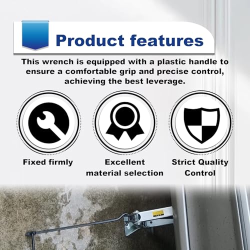 Car Tire Wheel Scissor Jack Handle, Car Truck Jack Lug Handle Wrench Hand Jack Tool Scissor Jack Lug Handle Wrench Efficient Repair Tool for Cars Truck SUV (14.9 inches)