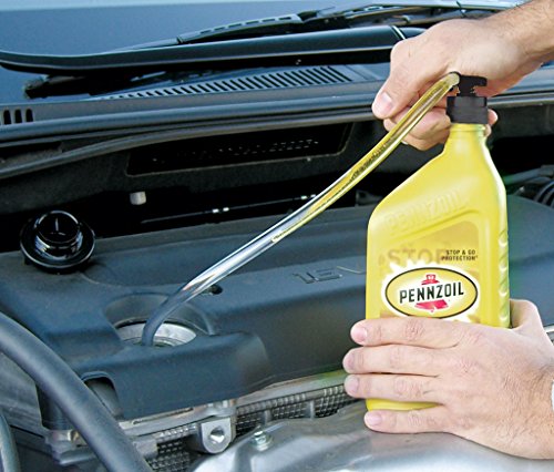 Custom Accessories Pennzoil Gas Siphon & Fluid Transfer Pump, Quart, for Auto, RV, Marine & Motorcycle - size: Quart