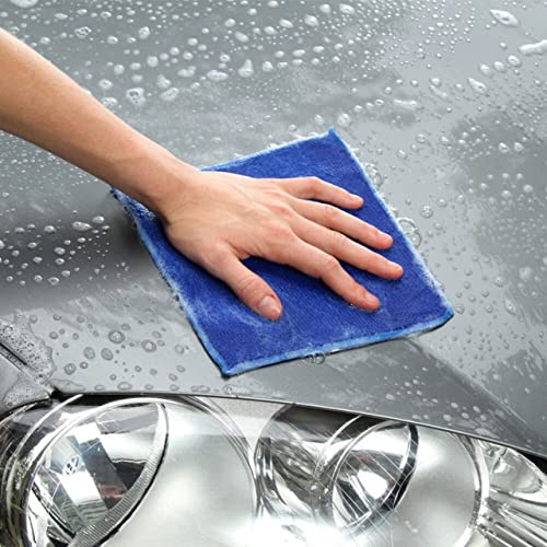 Ragnify Clay Towel Auto Detailing Scratch Free and Paint Safe fine Grade Clay Bar Cloth for Car Detailing, Polishing and Removing Paint Contaminants (Blue Regular) - color: Blue Regular