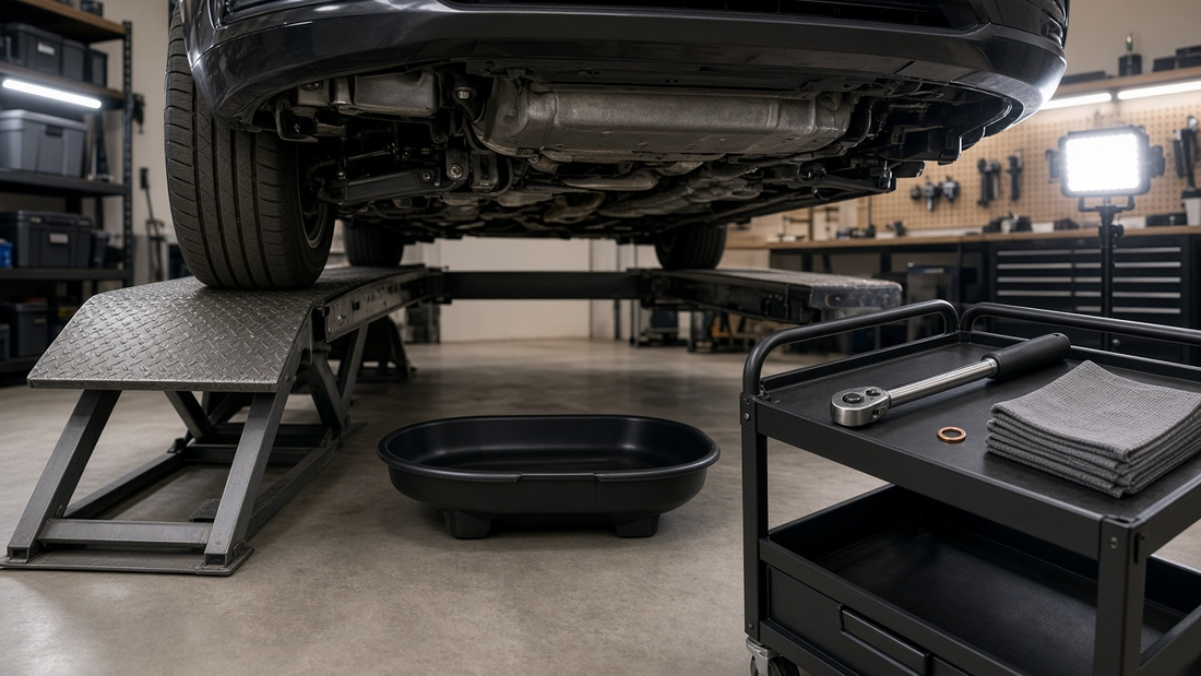 Top 5 Oil Drain Mistakes That Turn a Home Garage Into a Slick Mess