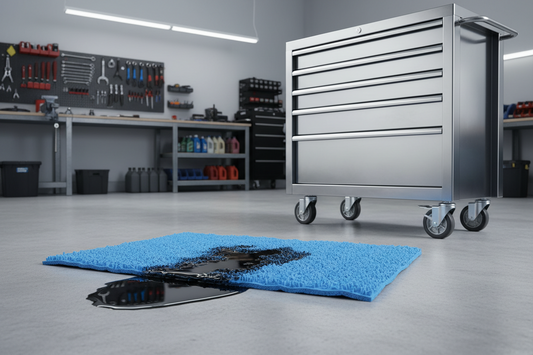 The Fluid Barrier: A Deep-Dive Analysis of Hydrophobic Absorbents and Chemical Extraction Methods for Garage Oil Spills