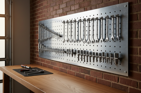 The Gravity Shield: 5 Crucial Rules for Organizing a Heavy-Duty Mechanic Pegboard