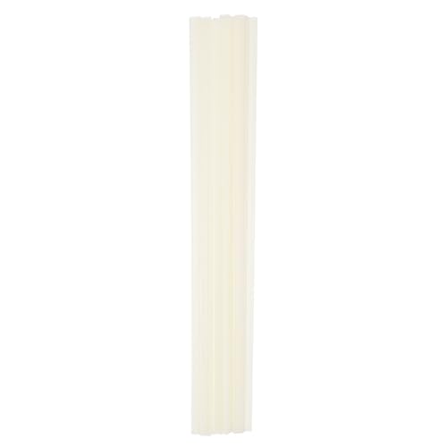 MECCANIXITY 8 Inch Plastic Welding Rods, Double Strand Round Sticks ABS Welding Rods for Plastic Welder Kayak Car Bumper Repair Pack of 10 2.5x5mm, Beige - color: Beige, size: 8 Inch