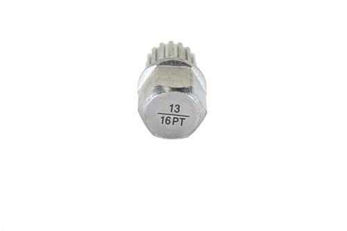 TEMO 13/16Pt Wheel Lock Nut Screw Removal Key Anti-Theft Lugnut Socket S3054 for BMW Vehicles - size: 13/16PT