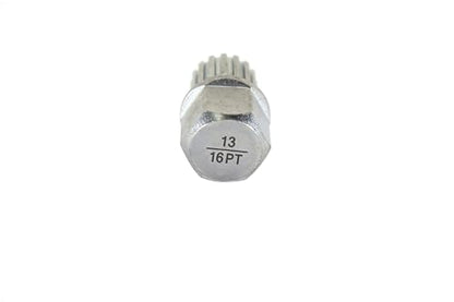 TEMO 13/16Pt Wheel Lock Nut Screw Removal Key Anti-Theft Lugnut Socket S3054 for BMW Vehicles - size: 13/16PT