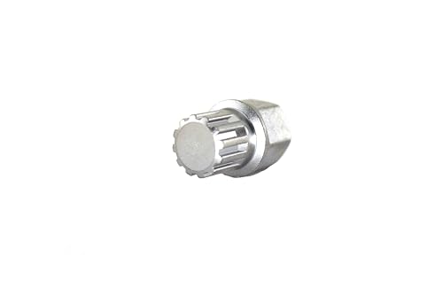 TEMO 14/12Pt Wheel Lock Nut Screw Removal Key Anti-Theft Lugnut Socket S3054 for BMW Vehicles - size: 14/12PT