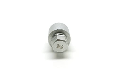 TEMO 529 Wheel Lock Nut Screw Removal Key Anti-Theft Lugnut Socket S3056 for Vw Audi Vag Volkswagen Vehicles - size: Model 529 (1 Piece)