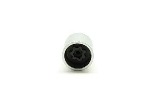 TEMO 533 Wheel Lock Nut Screw Removal Key Anti-Theft Lugnut Socket S3056 for Vw Audi Vag Volkswagen Vehicles - size: Model 533 (1 Piece)