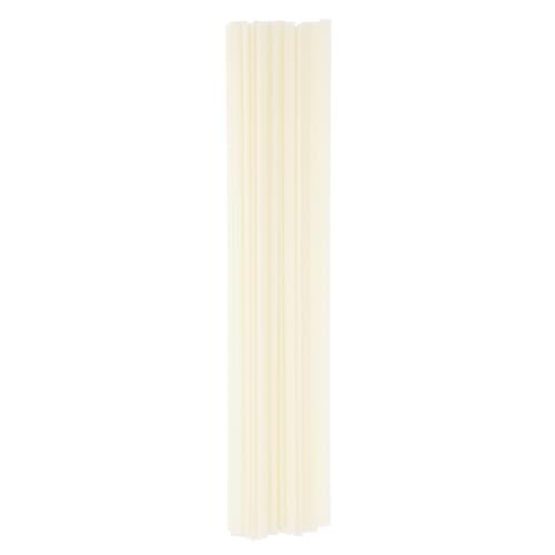 MECCANIXITY 10 Inch Plastic Welding Rods, Double-Strand Round Sticks ABS Welding Rods for Plastic Welder Kayak Car Bumper Repair Pack of 30 Dia 5mm, Beige - color: Beige, size: 10 Inch