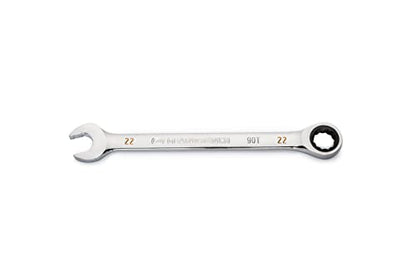 GEARWRENCH 22m 4 Degree Swing Arch 12 Point Ratcheting Combination Wrench - 86922 - size: 22mm