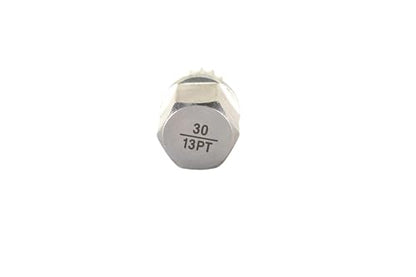 TEMO 30/13Pt Anti-Theft Wheel Lock Lug Nut Removal Socket Key 3054 for BMW | Wheel Lock Nut Socket Adapter | Anti-Theft Screw Remover Repair Tool | Tyre Fitting, Garage Repair, Tire Change - size: 30/13PT