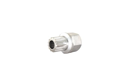TEMO 30/13Pt Wheel Lock Nut Screw Removal Key Anti-Theft Lugnut Socket S3054 for BMW Vehicles - size: 30/13PT