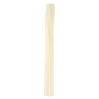 MECCANIXITY 13.2 Inch Plastic Welding Rods, Single Strand Round Sticks ABS Welding Rods for Plastic Welder Kayak Car Bumper Repair Pack of 20 Dia. 2.8mm, Beige