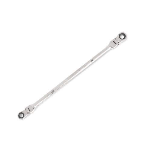 GEARWRENCH 90-Tooth 12 Point GearBox Double Flex Ratcheting Wrench 5/16”x3/8” | 86826 - style: 5/16”x3/8”