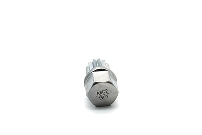TEMO Abc2/13Pt Wheel Lock Lugnut Anti-Theft Lug Nut Screw Removal Key Socket S3057 for Vw Audi - size: ABC2/13PT