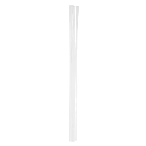 MECCANIXITY 20 Inch Plastic Welding Rods, Double Strand Round Sticks ABS Welding Rods for Plastic Welder Kayak Car Bumper Repair Pack of 10 2.5x5mm, White - color: White, size: 20 Inch