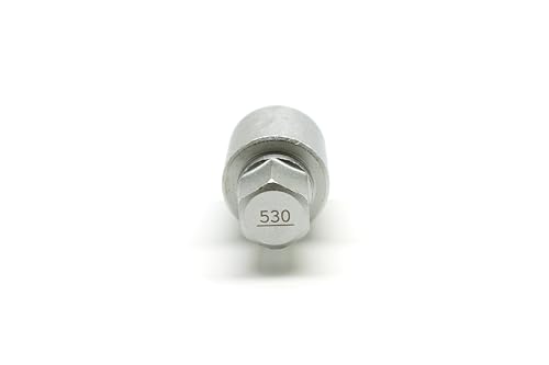 TMAX 530 Wheel Lock Nut Screw Removal Key Anti-Theft Lugnut Socket S3056 for Vw Audi Vag Volkswagen Vehicles - size: 530