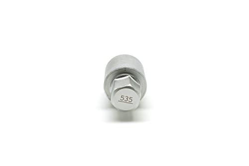 TEMO 535 Wheel Lock Nut Screw Removal Key Anti-Theft Lugnut Socket S3056 for Vw Audi Vag Volkswagen Vehicles - size: Model 535 (1 Piece)