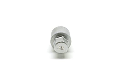 TEMO 535 Wheel Lock Nut Screw Removal Key Anti-Theft Lugnut Socket S3056 for Vw Audi Vag Volkswagen Vehicles - size: Model 535 (1 Piece)