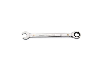 GEARWRENCH 18mm 4 Degree Swing Arch 12 Point Ratcheting Combination Wrench - 86918 - size: 18mm