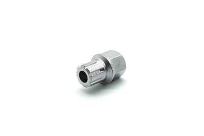 TEMO 53/8Pt Anti-Theft Wheel Lock Lug Nut Removal Socket Key for Vw Audi | Wheel Lock Nut Socket Adapter | Anti-Theft Screw Remover Repair Tool | Tyre Fitting, Garage Repair, Tire Change - size: 53/8PT