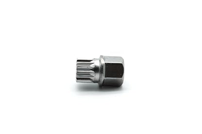 TEMO Abc5/16Pt Anti-Theft Wheel Lock Lug Nut Removal Socket Key for Vw Audi | Wheel Lock Nut Socket Adapter | Anti-Theft Screw Remover Repair Tool | Tyre Fitting, Garage Repair, Tire Change - size: ABC5/16PT