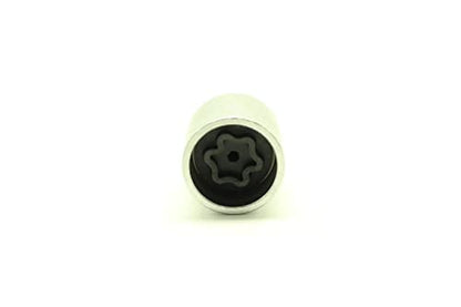 TEMO 523 Wheel Lock Nut Screw Removal Key Anti-Theft Lugnut Socket S3056 for Vw Audi Vag Volkswagen Vehicles - size: Model 523 (1 Piece)