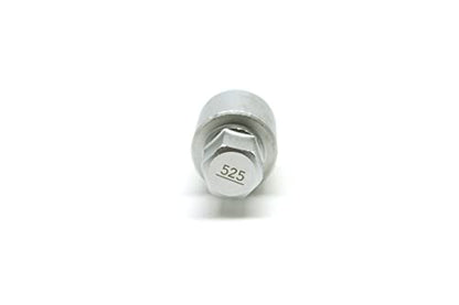 TMAX 525 Wheel Lock Nut Screw Removal Key Anti-Theft Lugnut Socket S3056 for Vw Audi Vag Volkswagen Vehicles - size: 525