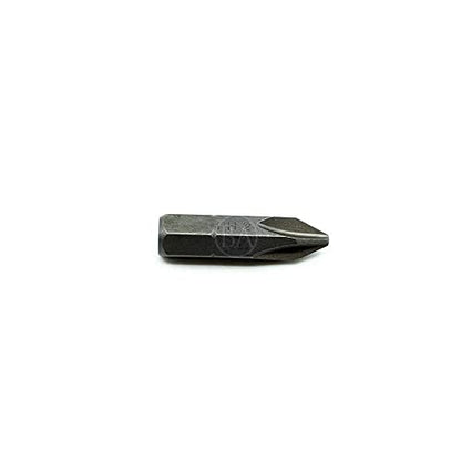 Benchmark Abrasives 1/4 Inch Hex Anti Slip Phillips Insert Screw Head Screwdriver Bits, Rotary Drill Bits for Repairing Electronics, Automotive Parts, Furniture (50 Pack) - (PH2 x 1-1/2") - size: PH2 x 1-1/2"