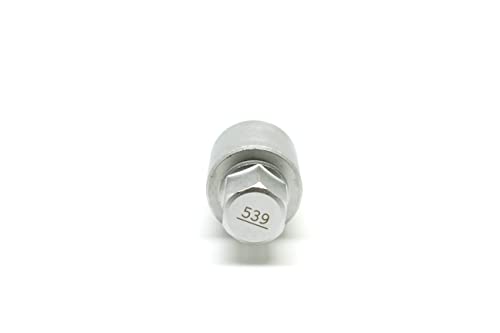 TEMO 539 Wheel Lock Nut Screw Removal Key Anti-Theft Lugnut Socket S3056 for Vw Audi Vag Volkswagen Vehicles - size: Model 539 (1 Piece)