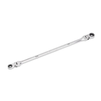 GEARWRENCH 90-Tooth 12 Point GearBox Double Flex Ratcheting Wrench 5/16”x3/8” | 86826 - style: 5/16”x3/8”