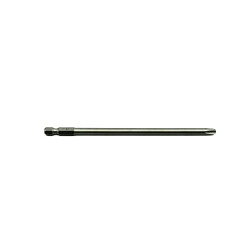 Benchmark Abrasives 1/4 Inch Hex Anti Slip Phillips Insert Screw Head Screwdriver Bits, Rotary Drill Bits for Repairing Electronics, Automotive Parts, Furniture (50 Pack) - (PH3 x 6") - size: PH3 x 6"
