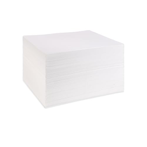 PONO 200 Pcs Oil Absorbent Pads, 15x20 in White Heavy Weight Oil-Only Absorbent Pad,Used for Oil Spill Cleaning in Garage Workshop, Reusable, Washable, Durable - size: 200Pcs, 15"X20"