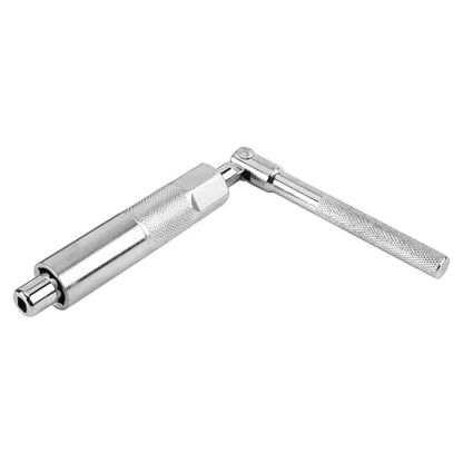 Dioche 17mm & 21mm Rear Shock Absorber Wrench Set, High-Hardness Chrome Vanadium Socket Removal Tool with Anti-Slip Handle for Car Strut Spreader, Vehicle Maintenance Repair Kit