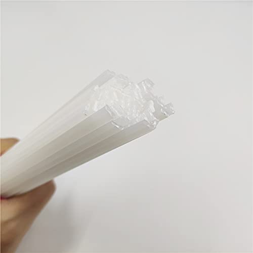 9.8Inch White PE (polyethylene) Plastic Welding Rods for Bumper Fairing Repairs welder gun filler weld sticks car body splits dents damage soldering,White PE 40pcs