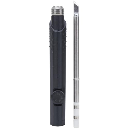 Fafeicy 65W 12-24V Electric Soldering Iron, Adjustable Temperature 220-400 with 7 K Heads, for Quick Heating Welding Tool Kit