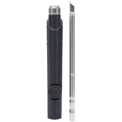 Fafeicy 65W 12-24V Electric Soldering Iron, Adjustable Temperature 220-400 with 7 K Heads, for Quick Heating Welding Tool Kit