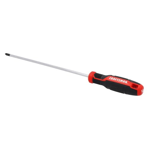 CRAFTSMAN Screwdriver PH2 x 10 in. Extended Reach Phillips Head, Strong Grip Handle (CMHT65153) - style: New Version