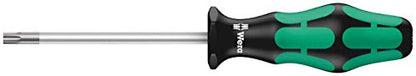 Wera 05028059001 Kraftform Plus 367/6 HF Torx HF Screwdriver Set and Rack, Lasertip, With Holding Function, 6-Piece,MULTI,TX8x60mm, TX10x80mm, TX15x80mm, TX20x100mm, TX25x100mm, TX27x115mm, TX30x115mm - size: TX8x60mm, TX10x80mm, TX15x80mm, TX20x100mm, TX