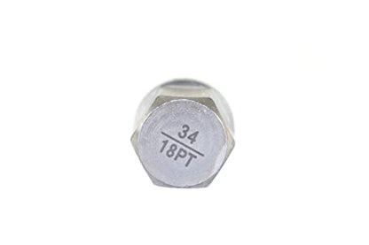 TEMO 34/18Pt Wheel Lock Nut Screw Removal Key Anti-Theft Lugnut Socket S3054 for BMW Vehicles - size: 34/18PT