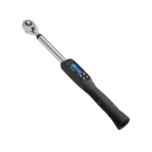 Durofix RM607-4S 1/2 (14.8 to 147.5 ft-lbs.) Digital Torque Wrench with Buzzer and LED Flash Notification ISO 6789 Standards with Certificate of Calibration