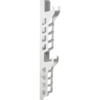 Wall Mount Aluminum Floor Jack Holder & Vertical Jack Stand Storage Rack, 2-Piece Garage Organizer for 1.5-3 Ton Floor Jacks and 2-12 Ton Jack Stands, Aluminum Construction