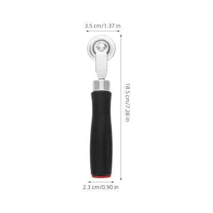 2pcs Tire Patch Repair Tools Kit with Sturdy Plastic and Metal Roller Scraper for Car and Truck Tires