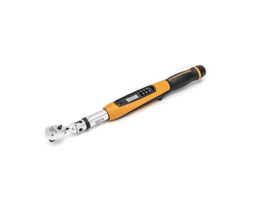 GEARWRENCH 3/8" Flex Head Electronic Torque Wrench with Angle, 10-100 ft/lbs. - 85078 - style: 3/8 Drive Flex Head with Angle